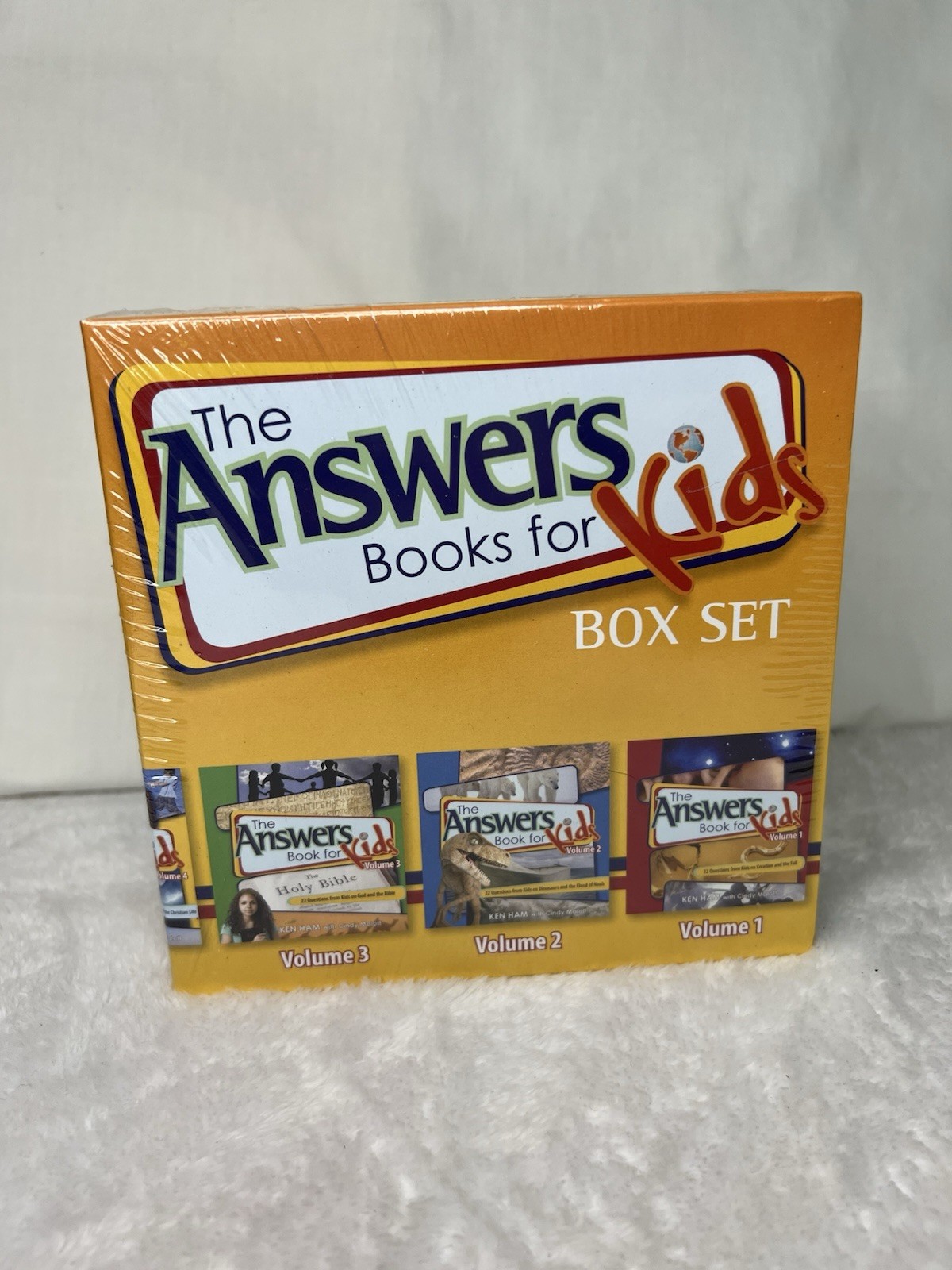 New ANSWERS FOR KIDS Boxed Set 8 Books Creation Science Bible Study Homeschool