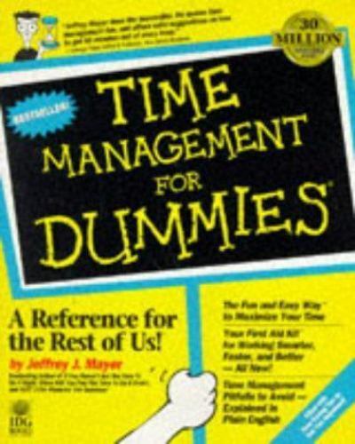 Time Management for Dummies; For Dummies Busine- 9781568843605, paperback, Mayer