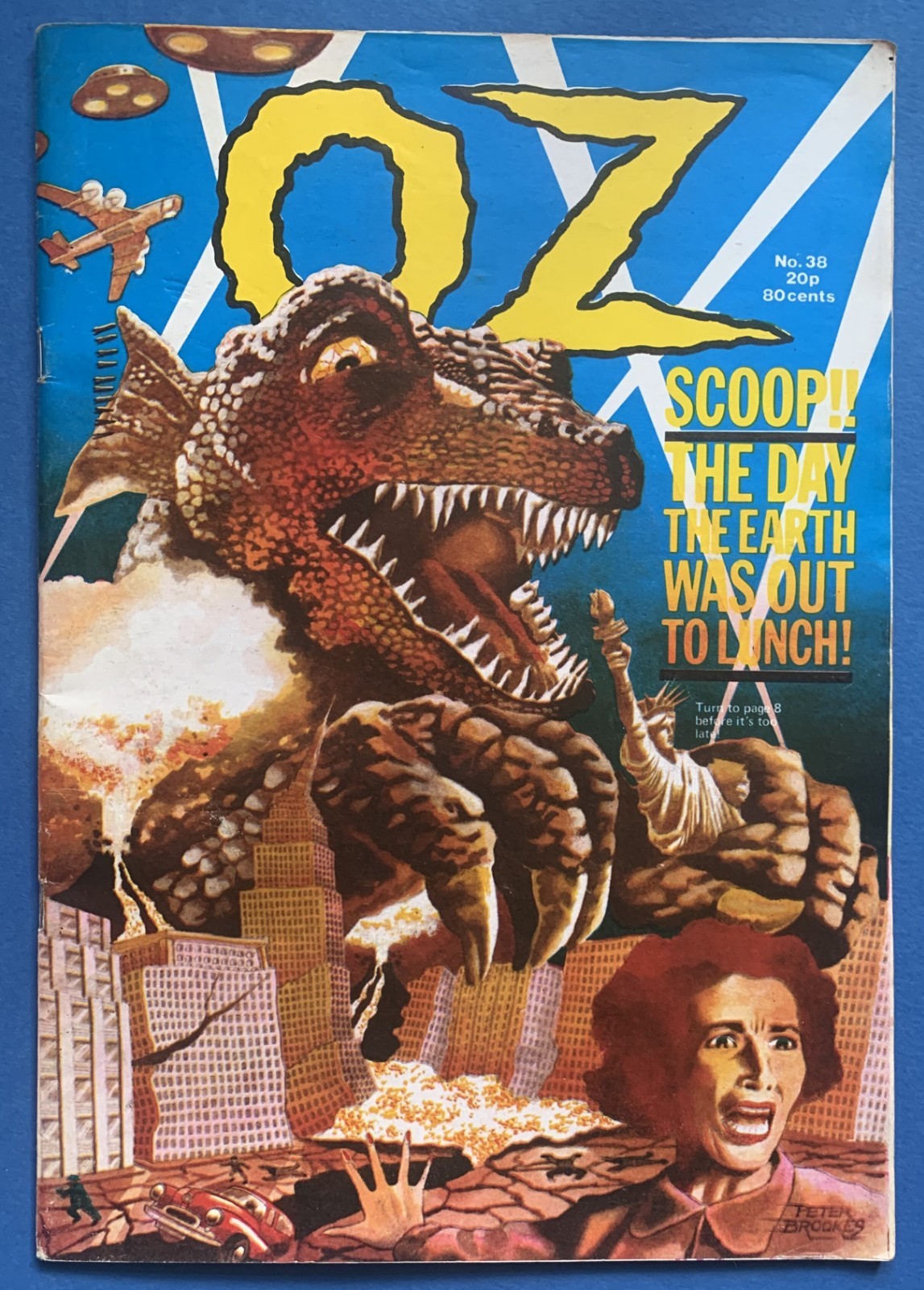 OZ MAGAZINE #38 UK Nov 1971 Underground magazine