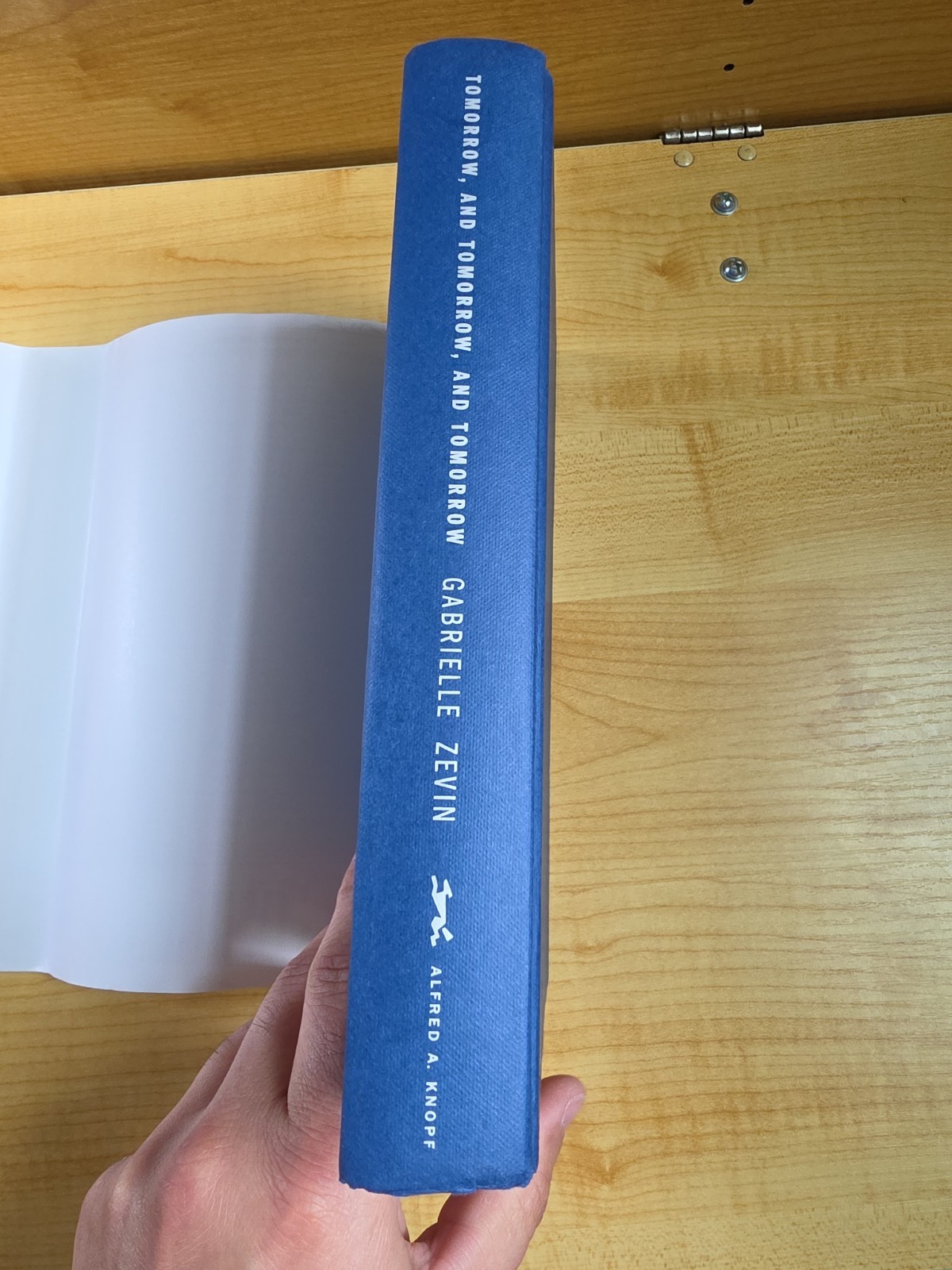 Tomorrow and Tomorrow and Tomorrow Gabrielle Zevin First Edition First Printing