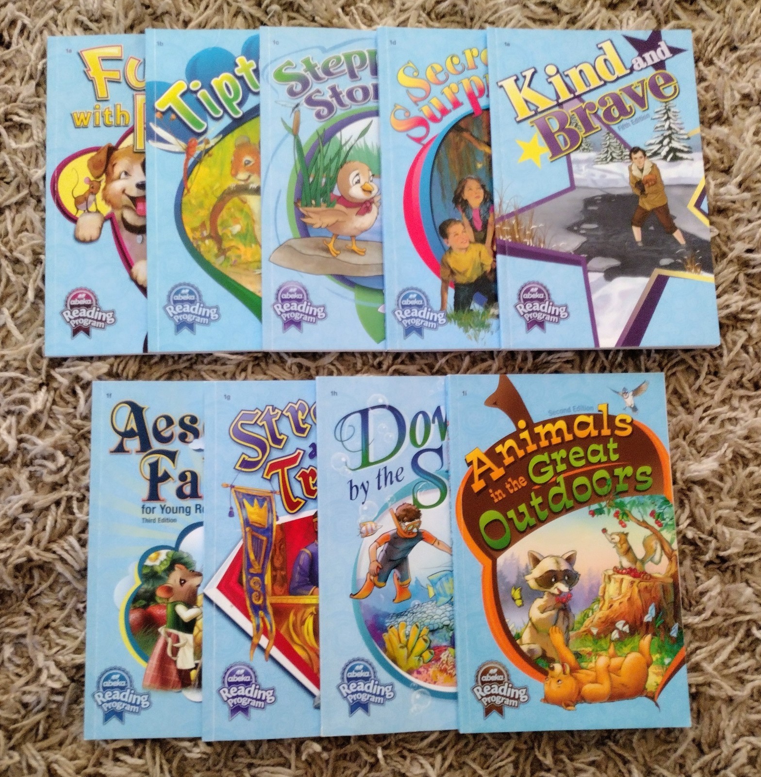 Abeka Grade 1 Readers (Clean Books)