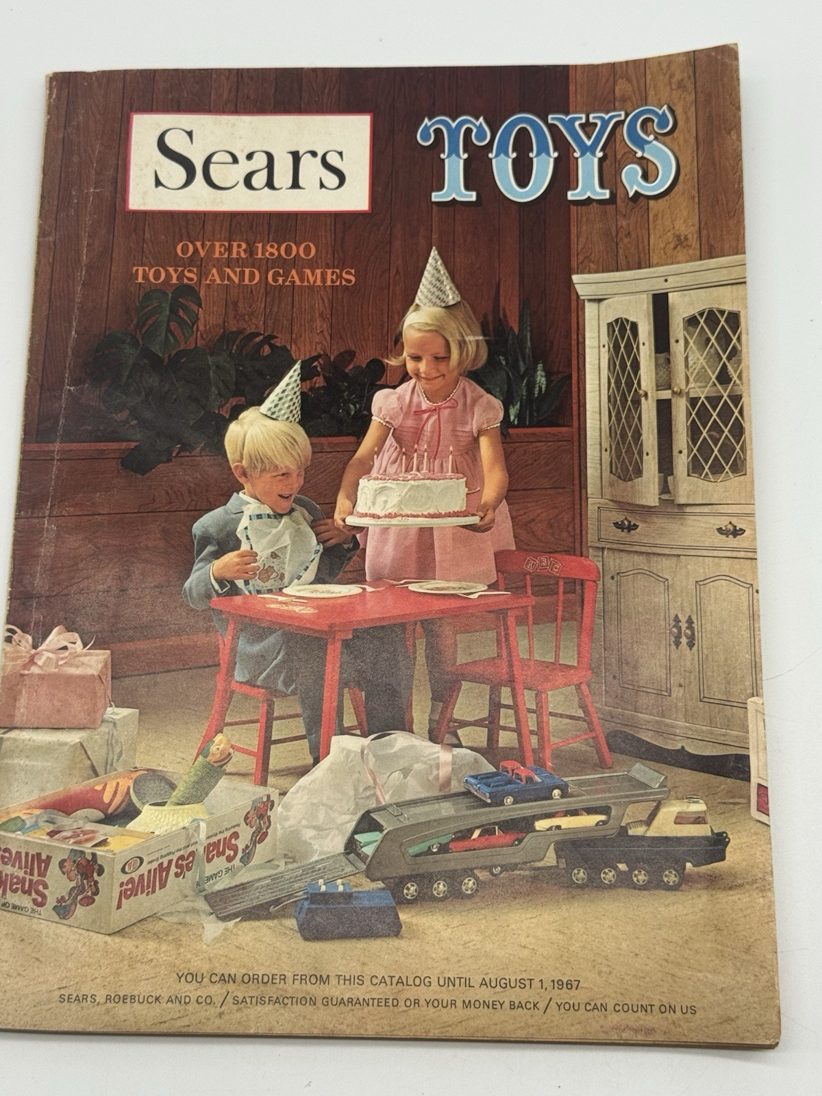 Sears Toys Catalog 1967 Vintage Toy Catalog 172 Pages Good Used Condition Nice