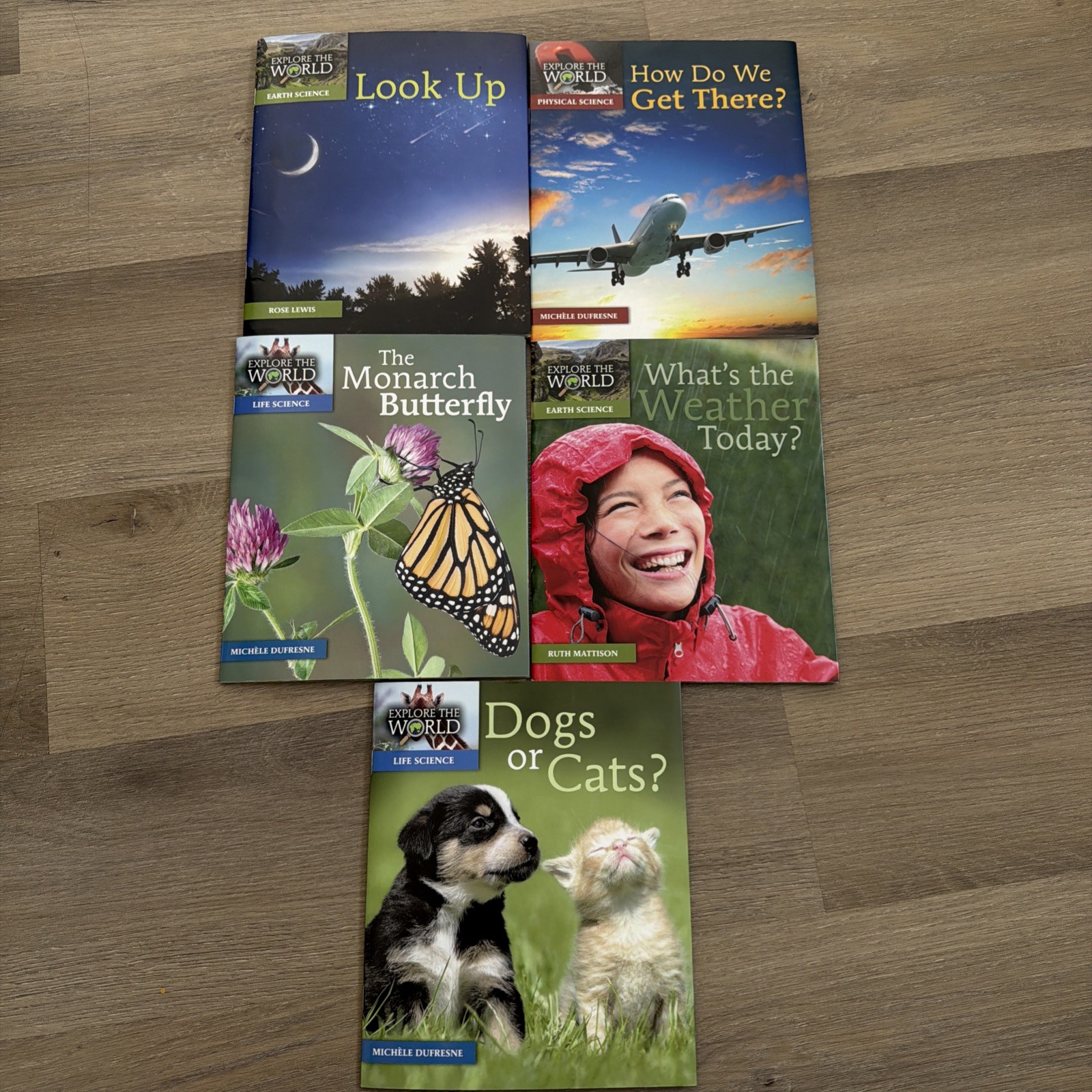 Explore The World Kids Science Books Lot of 5 Educational Early Readers