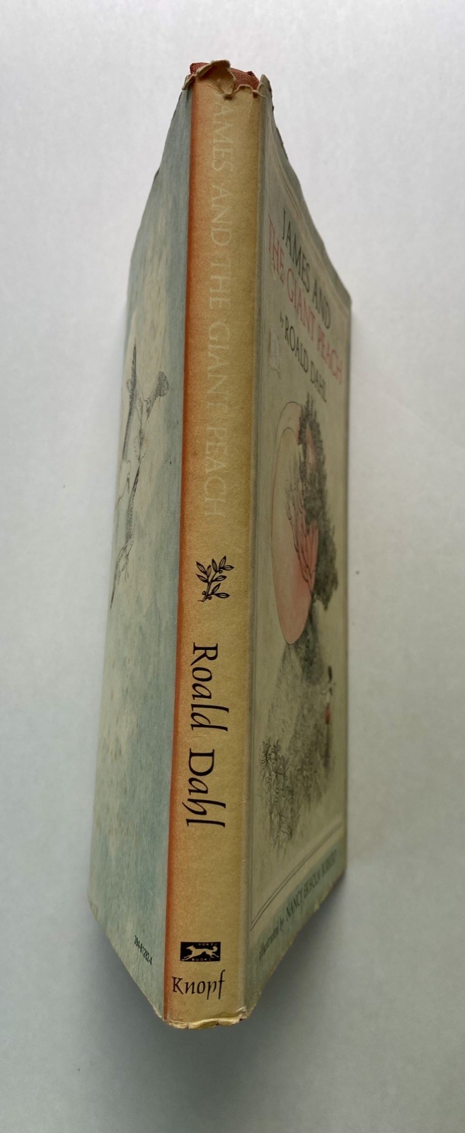 James and the Giant Peach ~ Roald Dahl 1961 Early Printing ~ Hardcover With DJ
