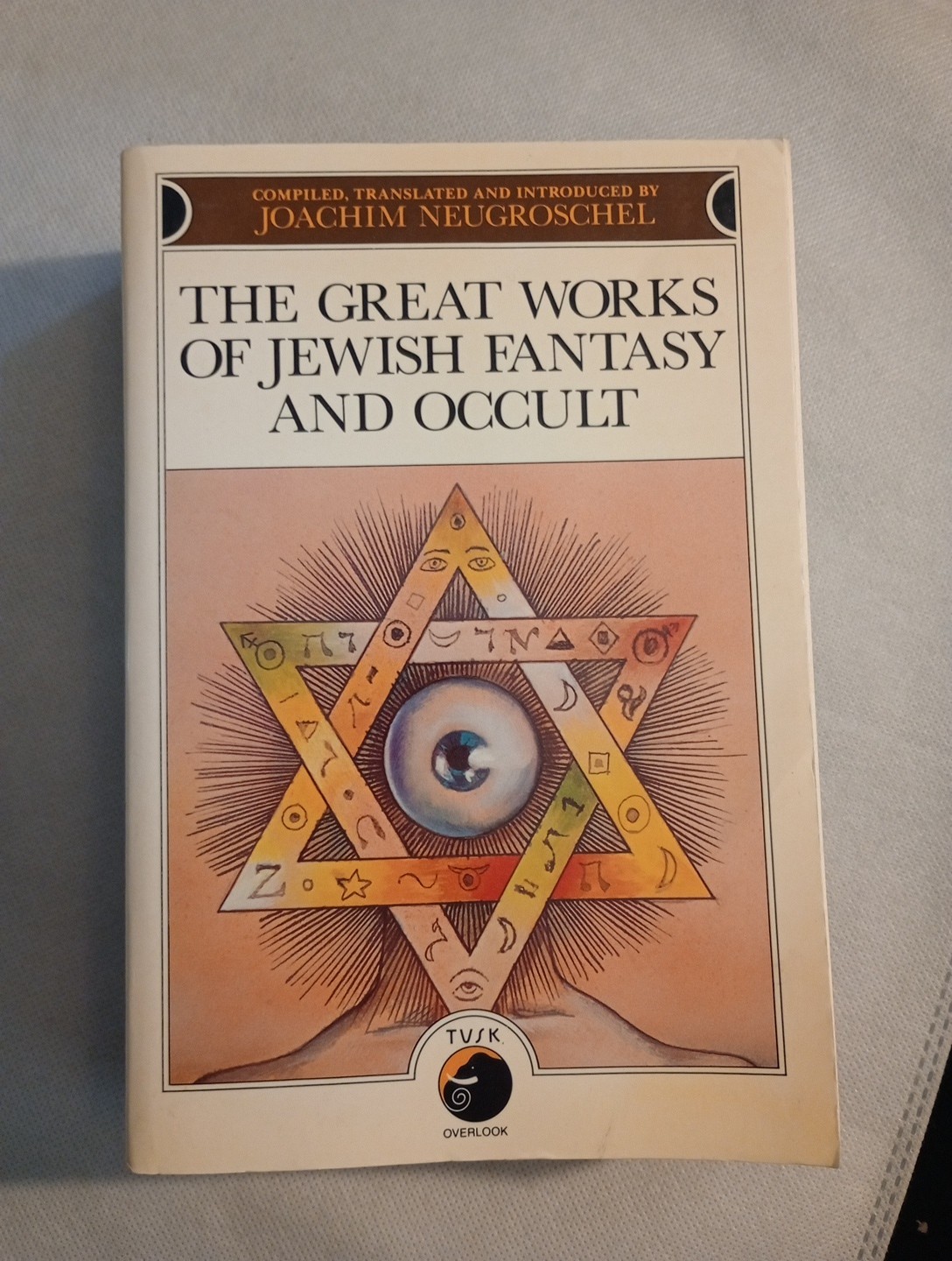 GREAT WORKS OF JEWISH FANTASY By Joachim Neugroschel (1987 Trade Paperback)