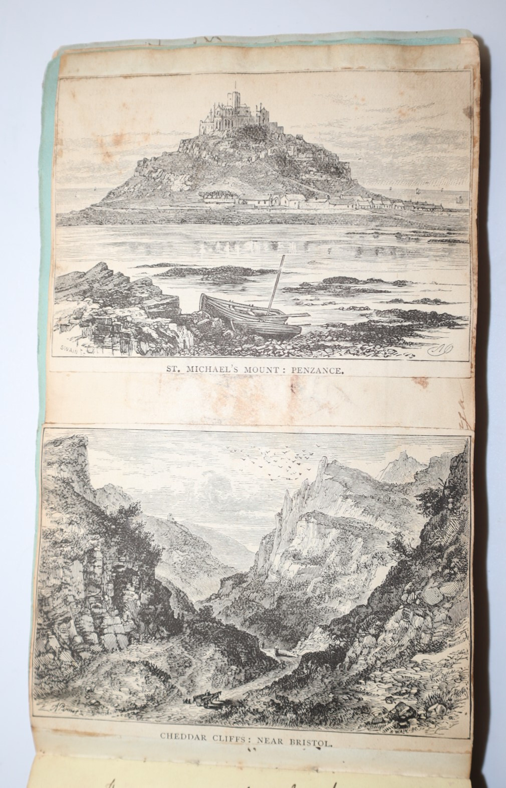 1850s Sketch Book Prints Hand Written Hand Drawn Sketches Signatures 194 Pages