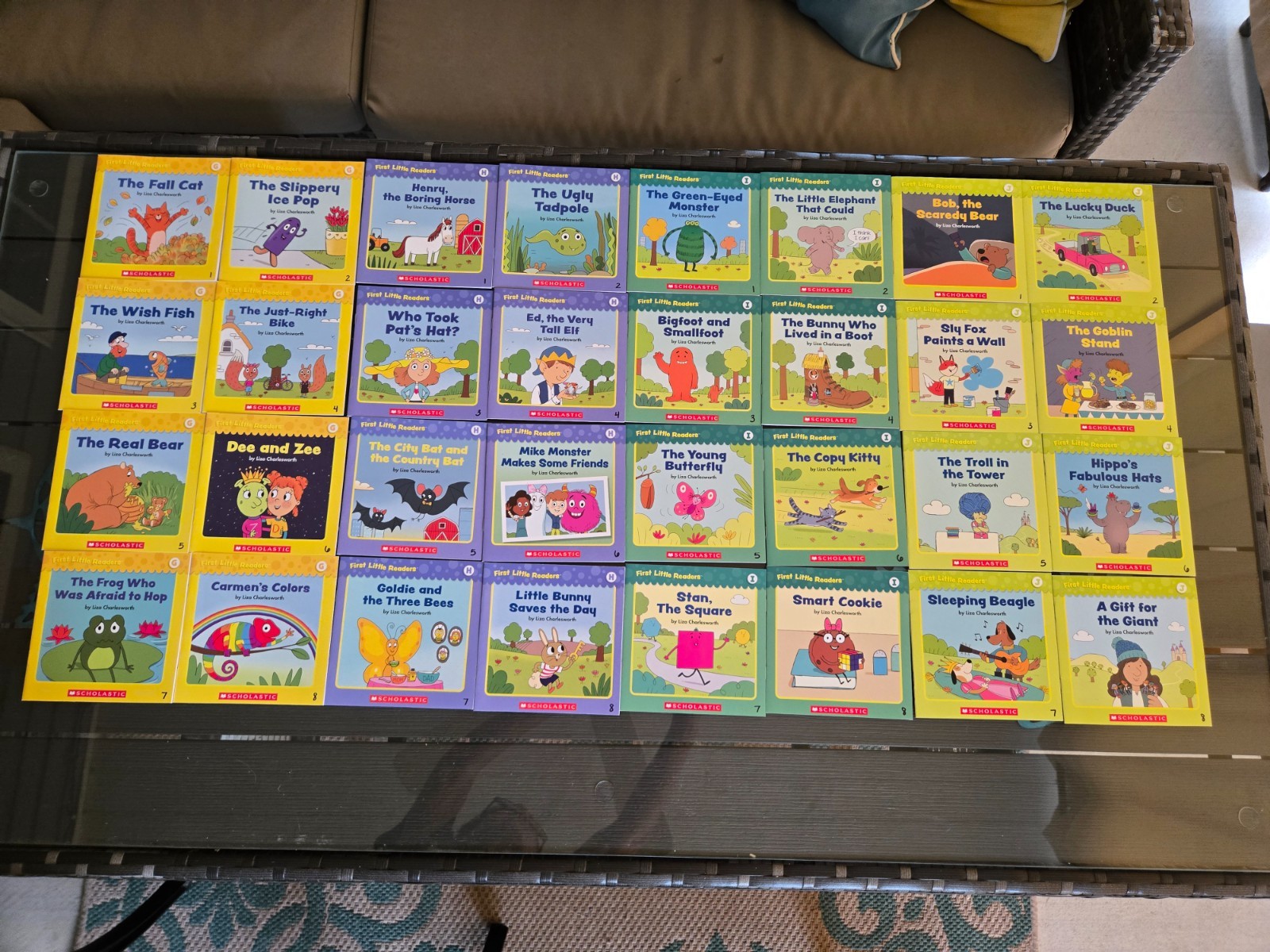 Lot of 32 Scholastic First Little Readers Levels G-J Kindergarten & First Grade