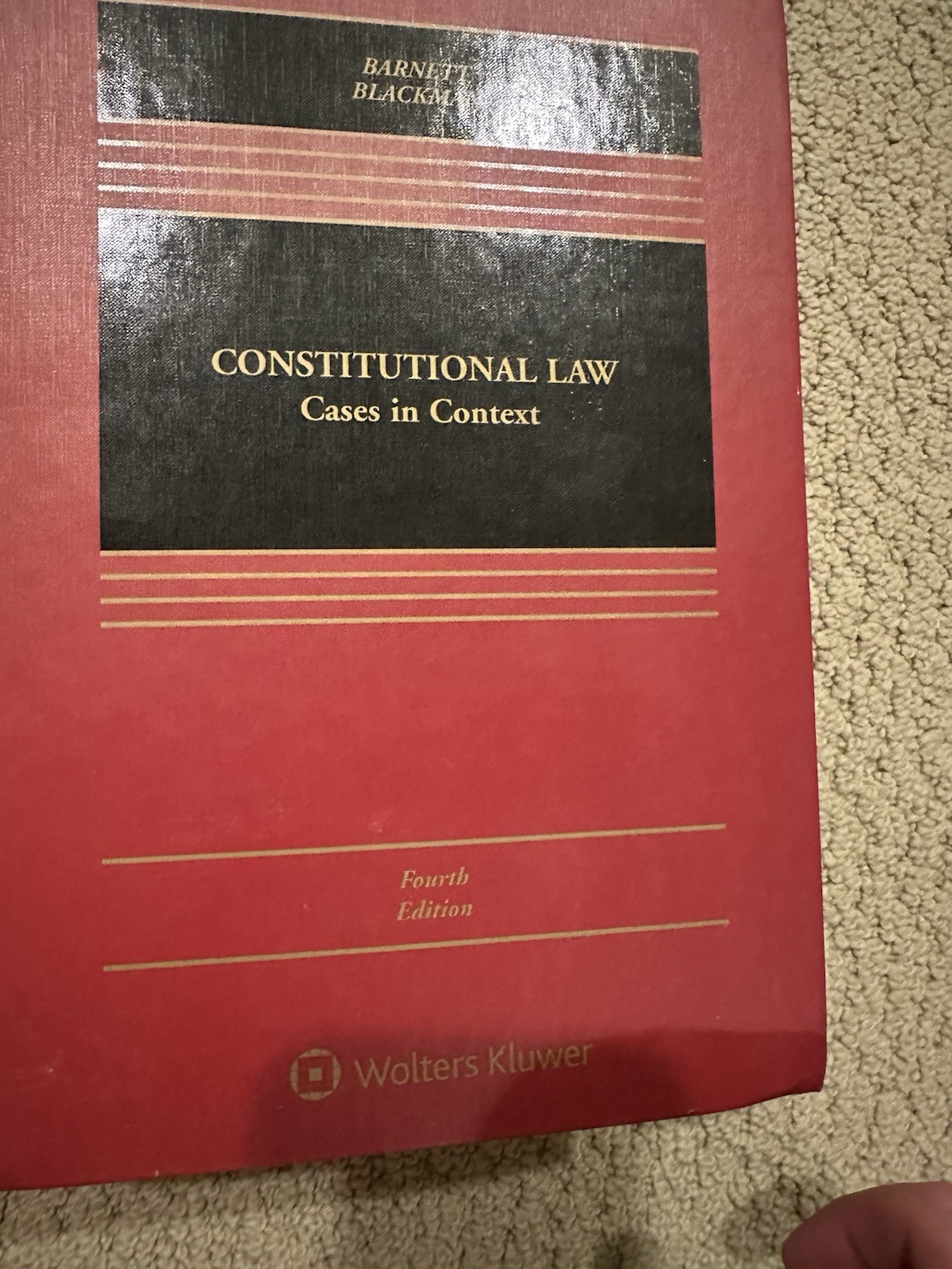Aspen Casebook Ser.: Constitutional Law : Cases in Context [Connected EBook with