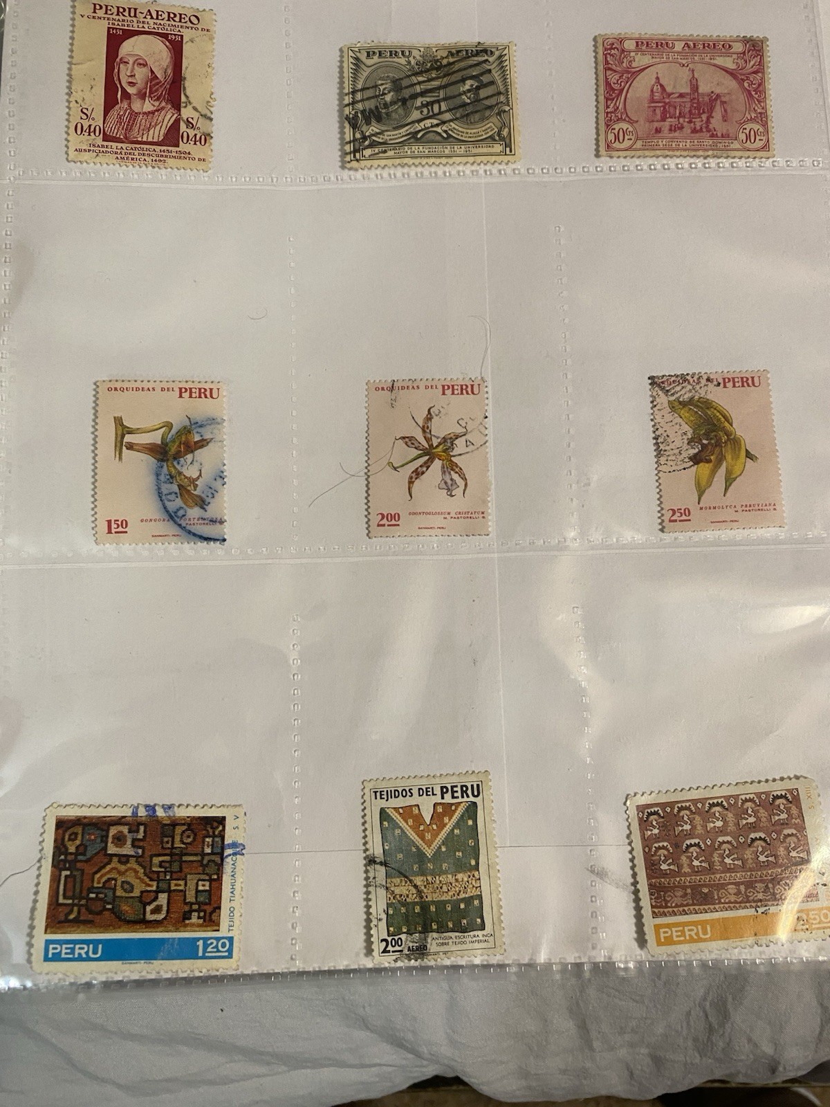 Coleccion De Stampillas De Varios Pauses Del Mundo Usadas