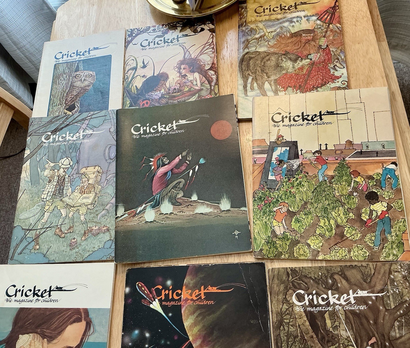 Cricket Magazine for Children, Lot of 16, 1977 – 1980