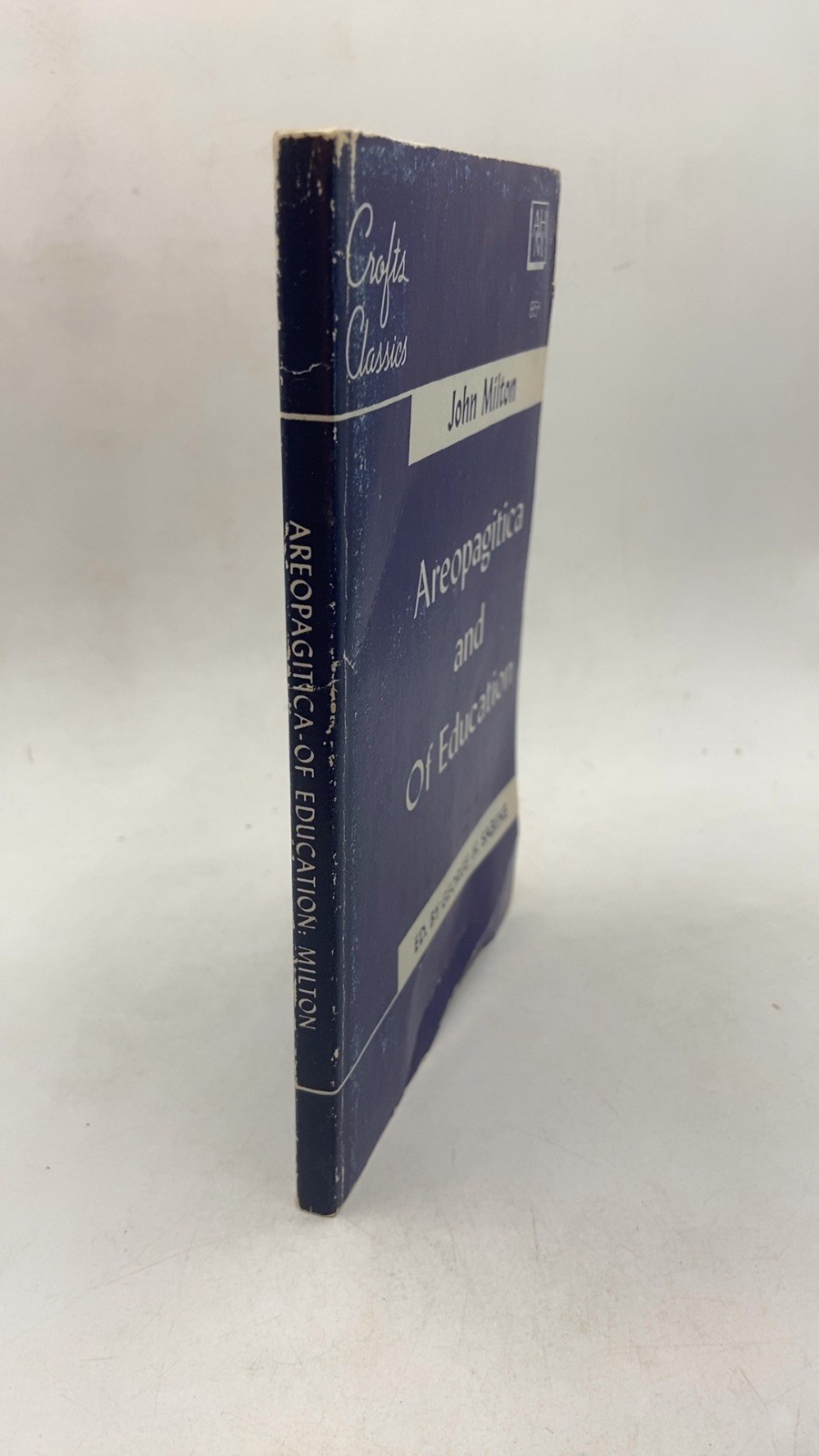 Areopagitica and Of Education John Milton Paperback 1951