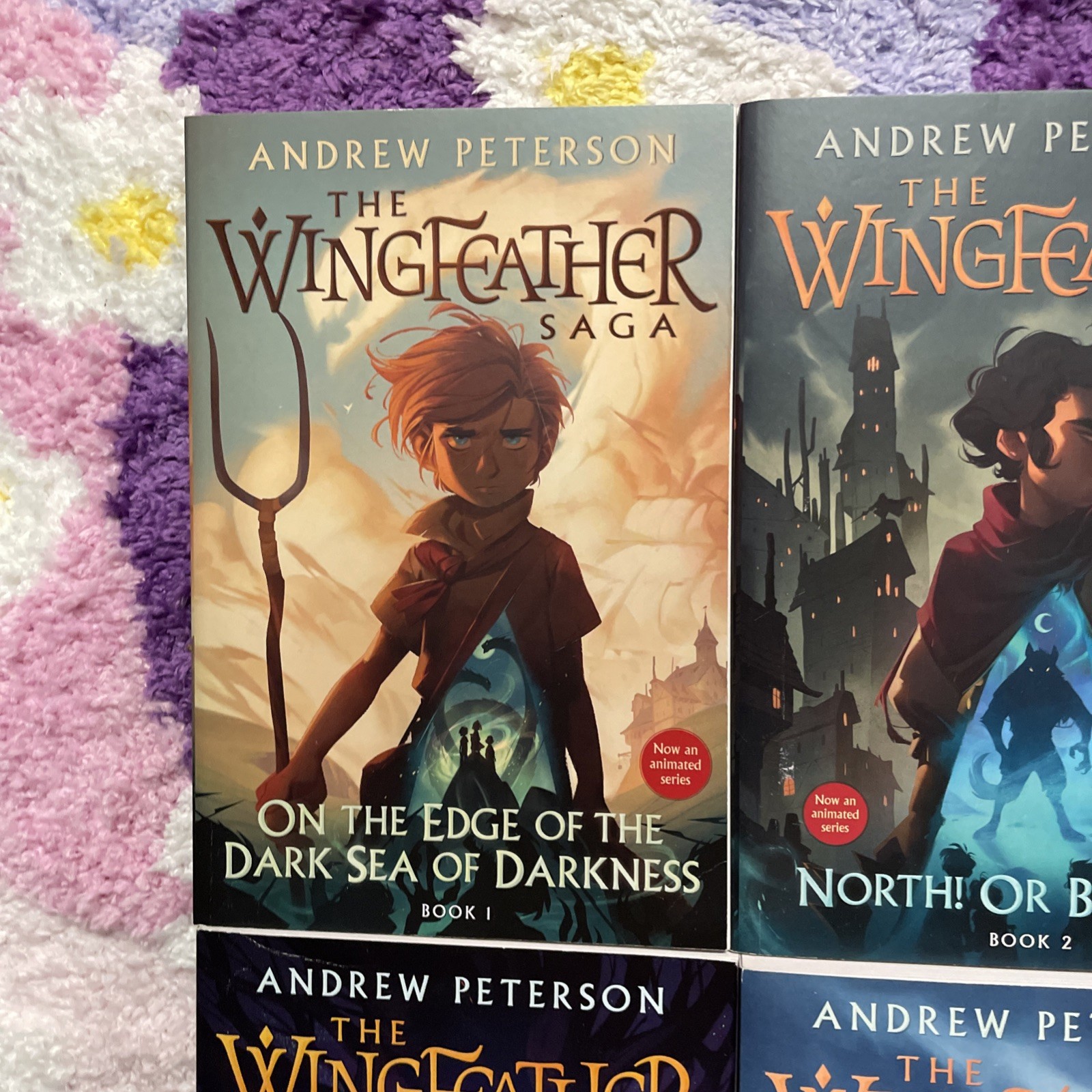 THE WINGFEATHER SAGA Boxed Set Books 1-4 by Andrew Peterson Paperback Fantasy