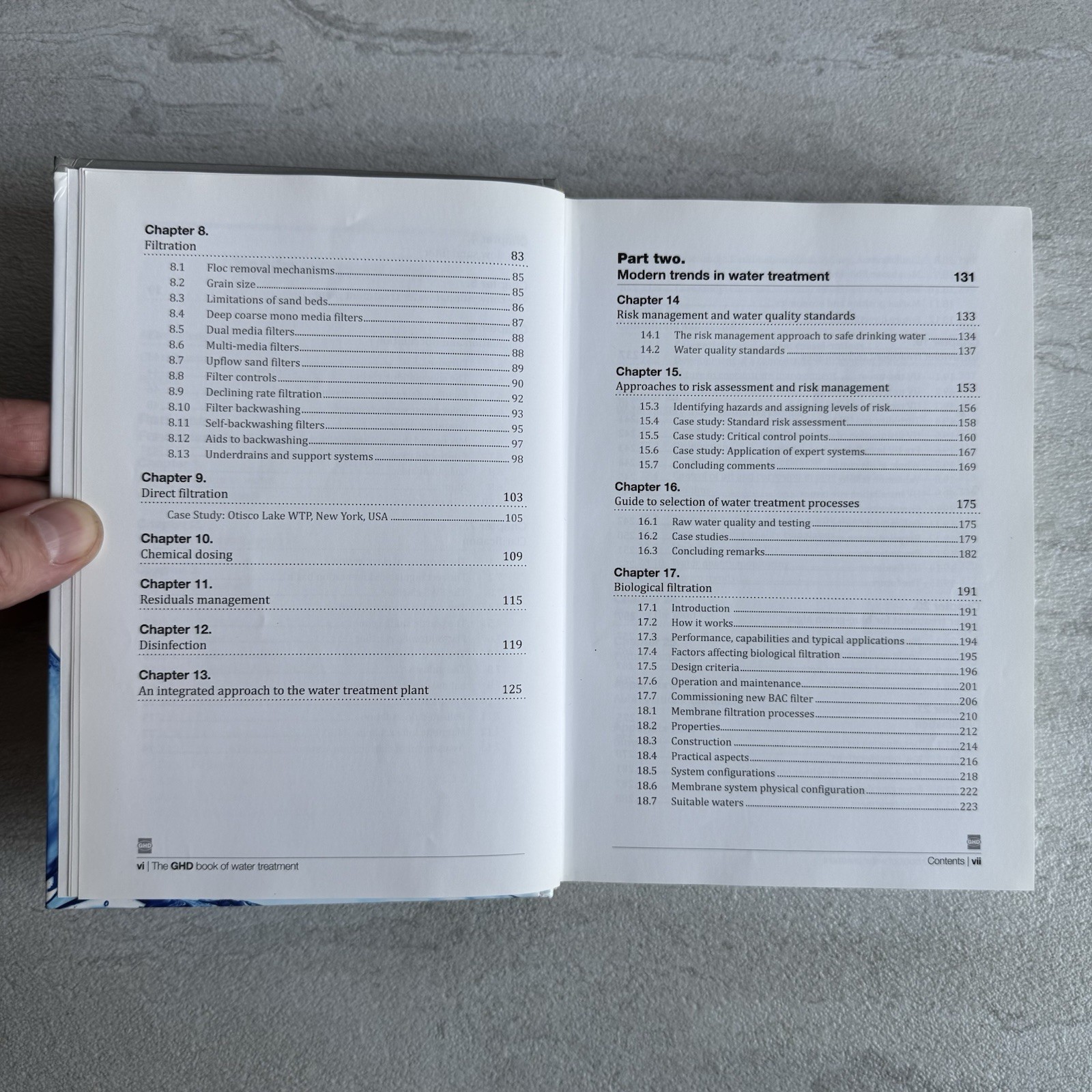 The GHD Book of Water Treatment: 2nd Edition – Hardcover, 2012