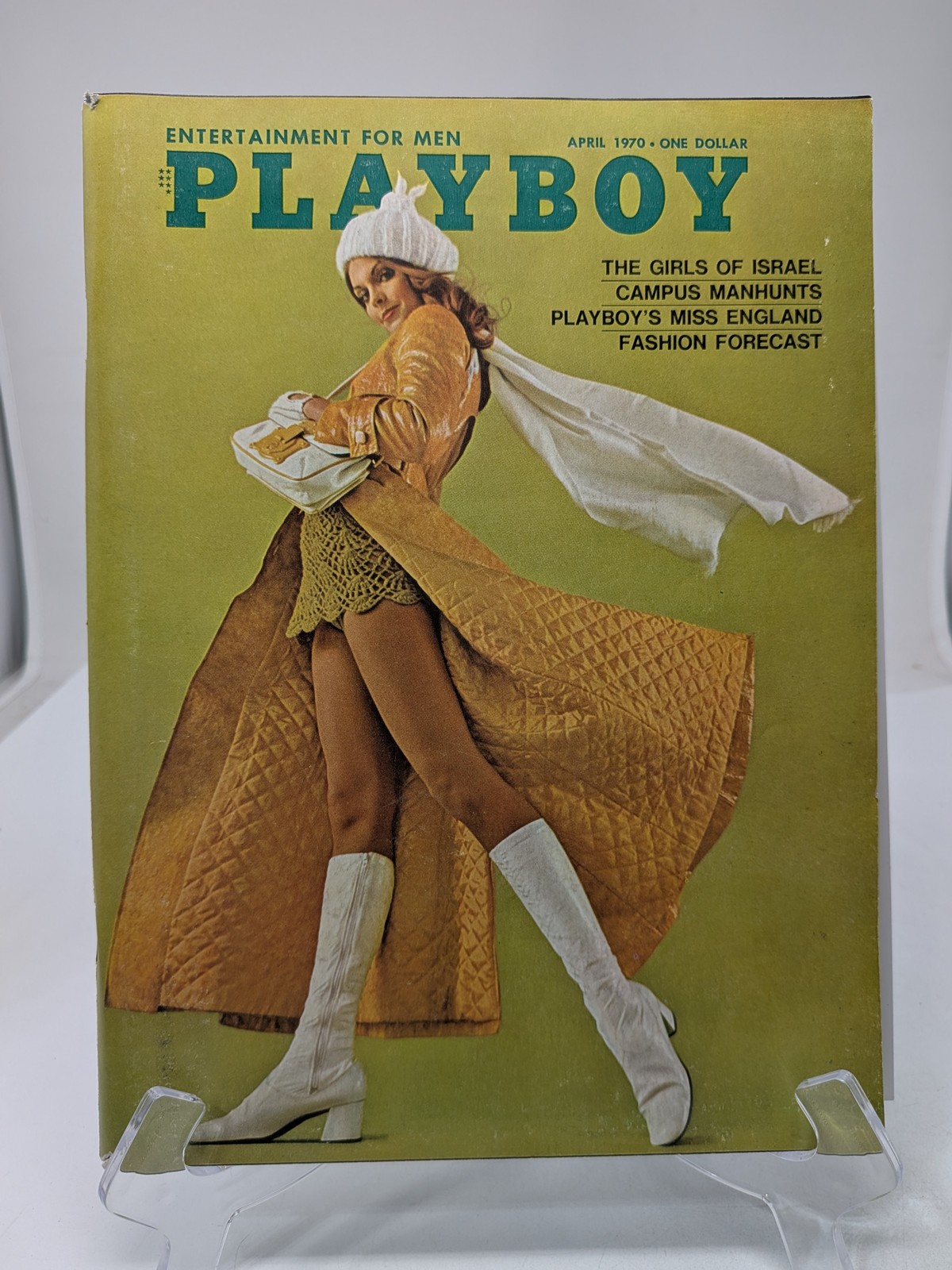 Playboy Magazine April 1970 🔥 CG Pamela Nystul 🔥 Barbara Hillary 🔥 B